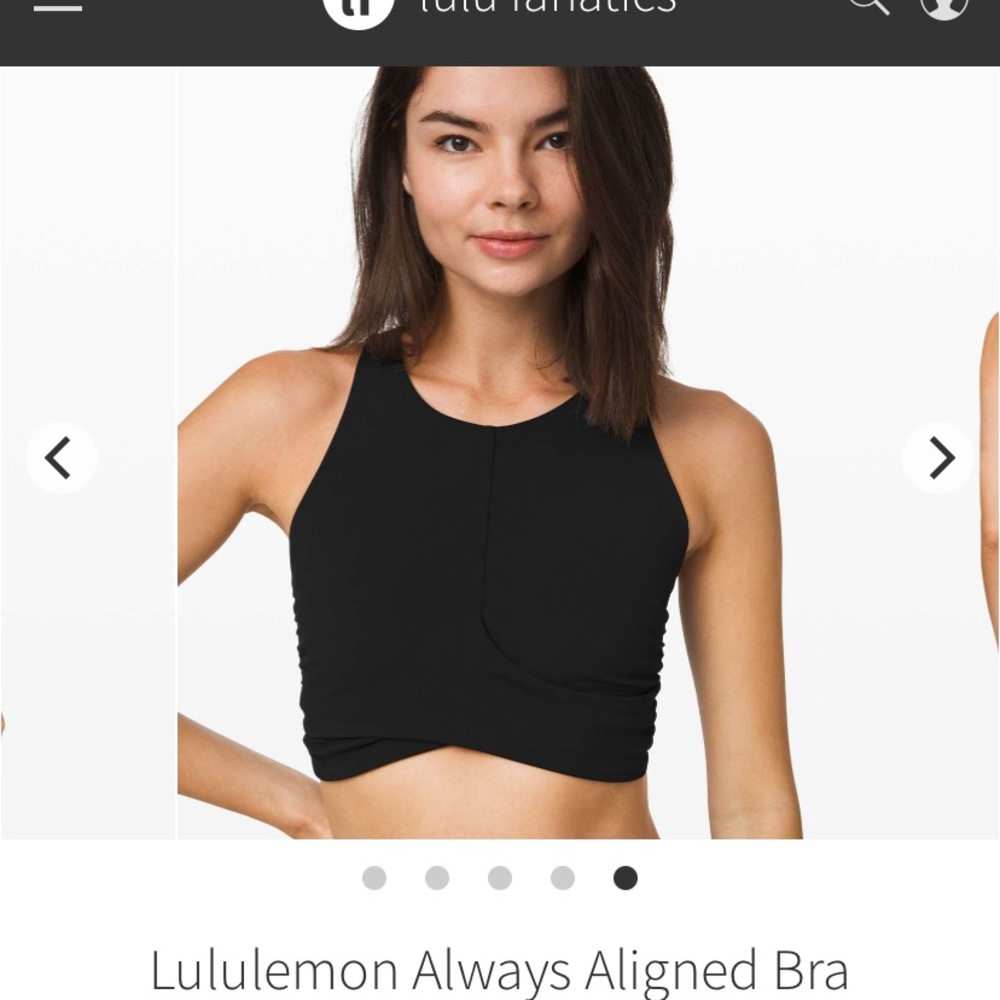 Lululemon Always Aligned Bra